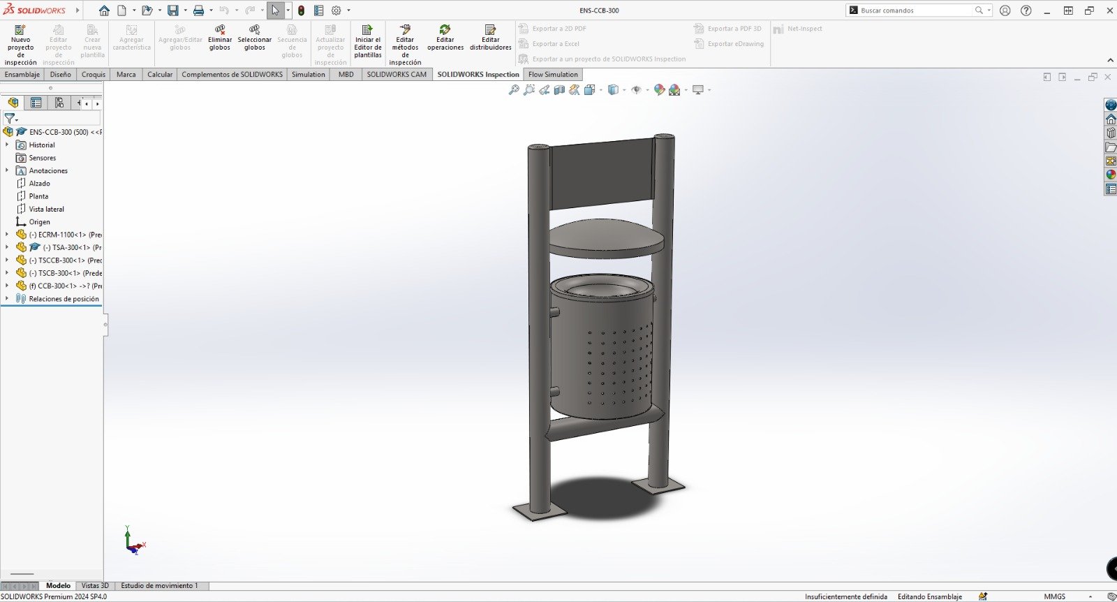 diseño solidwords sidcol